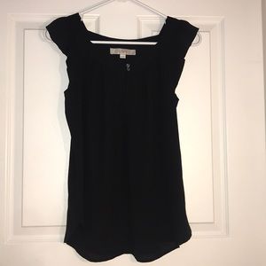 Black Loft Sleeveless Blouse